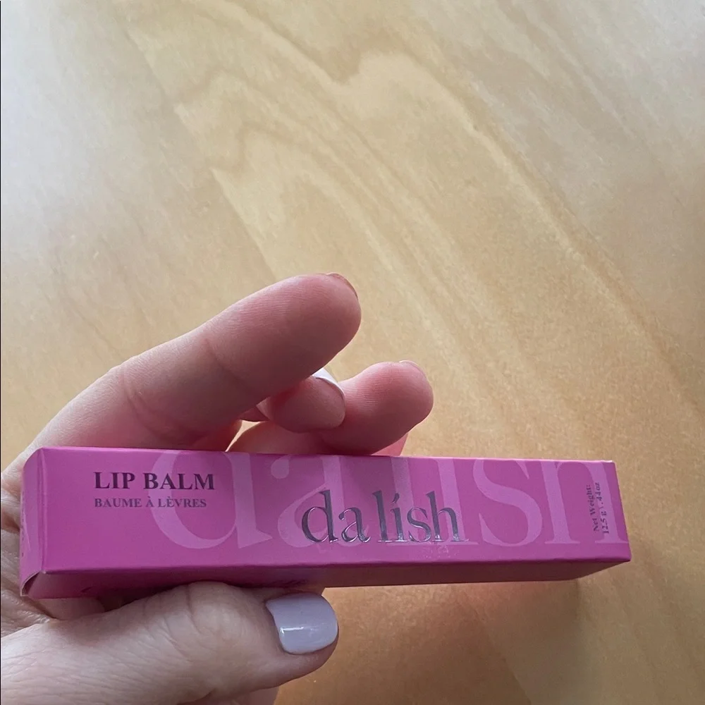 Da Lish Lip Balm in Coleen Fuschia Pink Vegan Cruelty Free